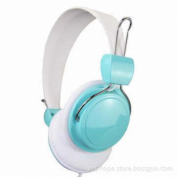 Promotional Cheaper Folded MP3 Headphones with 20Hz to 20kHz Frequency Response